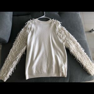 Bershka fuzzy sleeve sweater, SUPER CHIC ON.